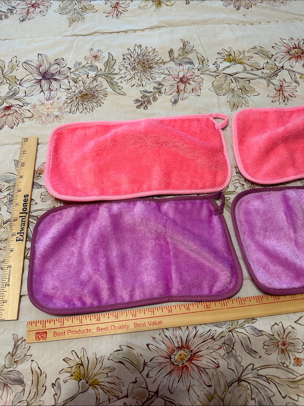 Makeup RemoverTowels- Pink and Purple